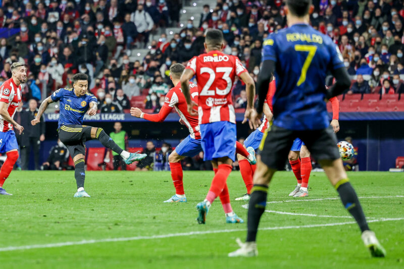 Jesse Lingard sparker på mål mod Atletico