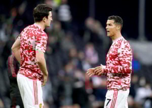 Maguire og Ronaldo